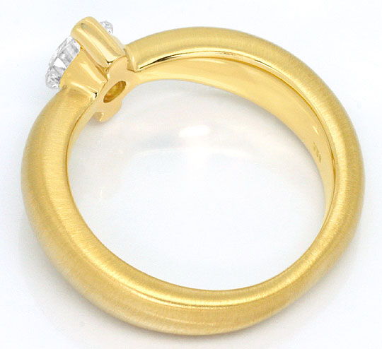 Foto 3 - Brillant-Designer-Ring 0,76ct H SI1, 18K Gelb Gold Neu, R4282