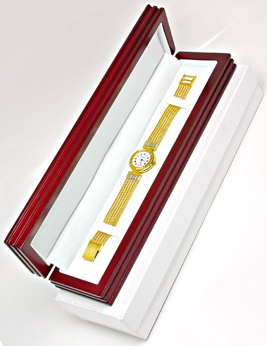 Foto 5 - Guepard Damen-Armbanduhr massiv Gold Topuhr Ungetragen, U1041
